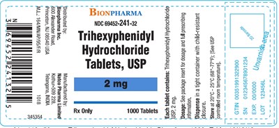 5mg bottle of 1000 label - THP 2mg bottle of 1000